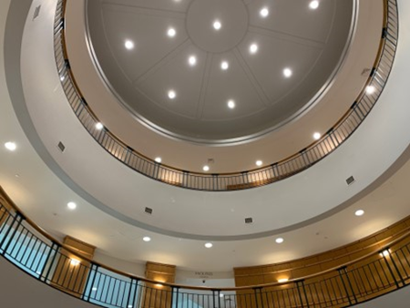 New LED Lights in the PSB Rotunda