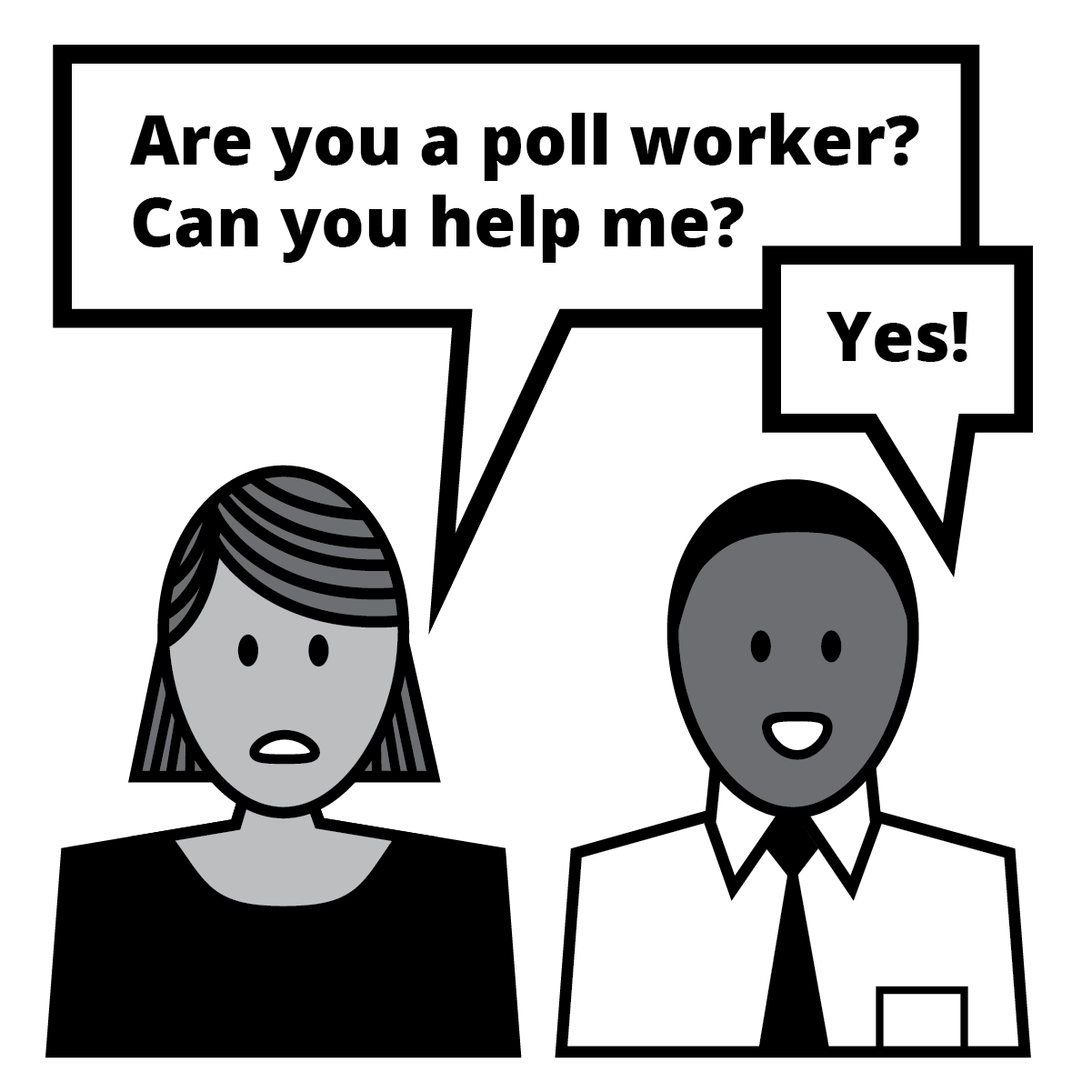 Poll workers