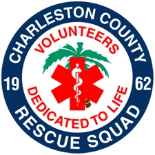 Charleston County Volunteer Rescue Squad Logo
